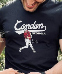 Georgia Baseball Charlie Condon Slugger Swing Signature 2024 Shirt