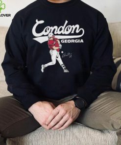 Georgia Baseball Charlie Condon Slugger Swing Signature 2024 Shirt 2 Georgia Baseball Charlie Condon Slugger Swing Signature 2024 Shirt