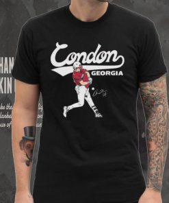 Georgia Baseball Charlie Condon Slugger Swing Signature 2024 Shirt 4 Georgia Baseball Charlie Condon Slugger Swing Signature 2024 Shirt