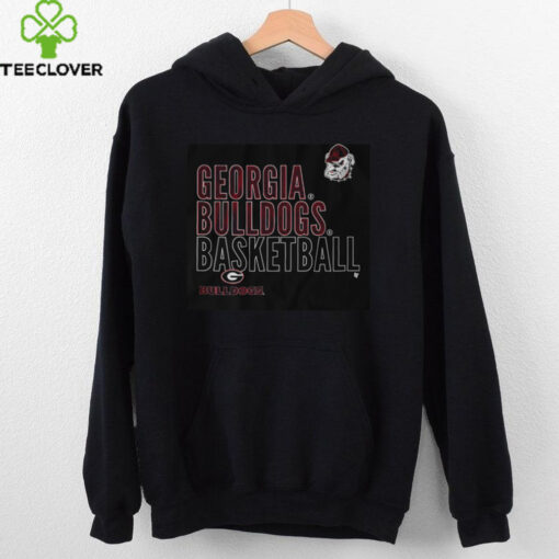 Georgia Basketball  Text Logo Overlay Shirt