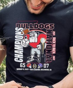 Georgia Bulldogs 2021 2022 Back To Back CFP National Champions Shirt
