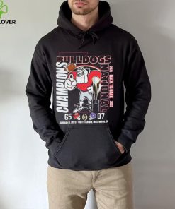 Georgia Bulldogs 2021 2022 Back To Back CFP National Champions Shirt