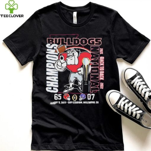 Georgia Bulldogs 2021 2022 Back To Back CFP National Champions Shirt