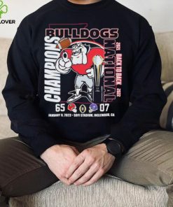 Georgia Bulldogs 2021 2022 Back To Back CFP National Champions Shirt