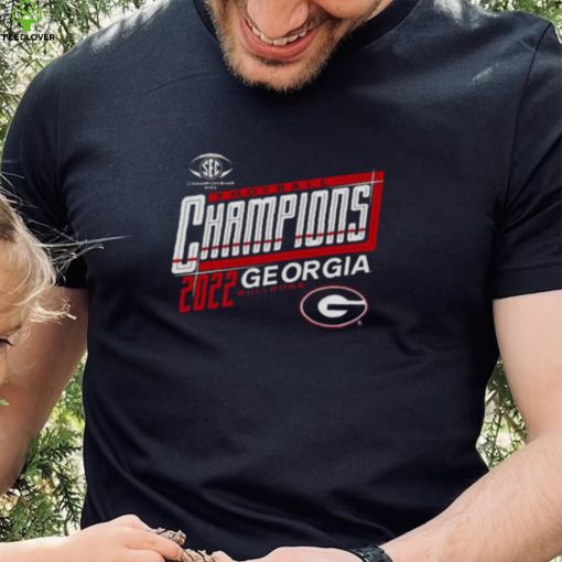 Georgia Bulldogs 2022 SEC Football Champions Shirt