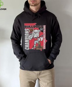 Georgia Bulldogs 2022 Southeastern Conference Champions Map shirt