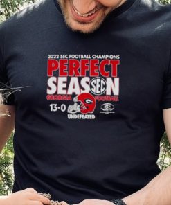 Georgia Bulldogs 2022 UGA SEC Champions Perfect Season shirt