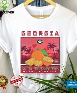 Georgia Bulldogs 2023 Orange Bowl Fierce Competitor Shirt