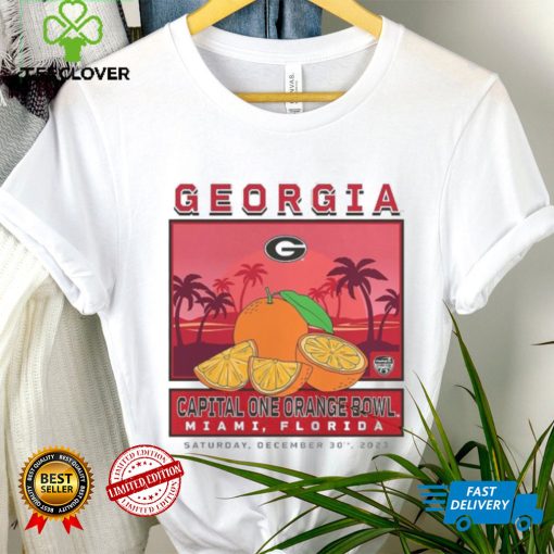 Georgia Bulldogs 2023 Orange Bowl Fierce Competitor Shirt