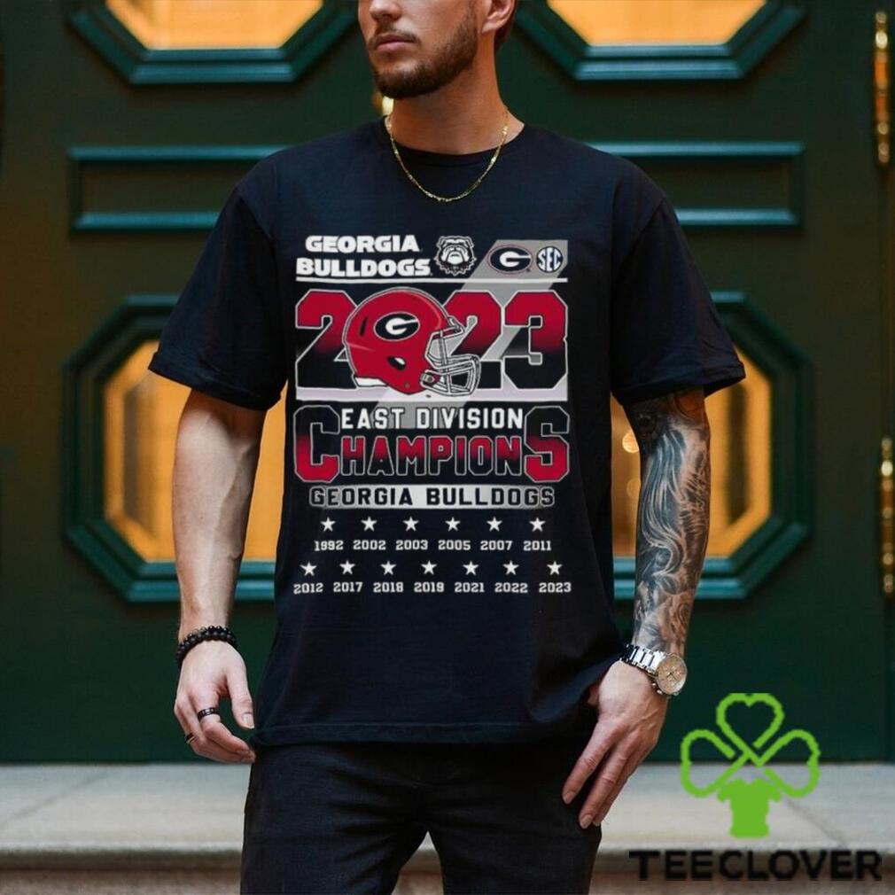 Georgia Bulldogs 2023 Sec East Champions T Shirt Georgia Bulldogs 2023 Sec East Champions T Shirt