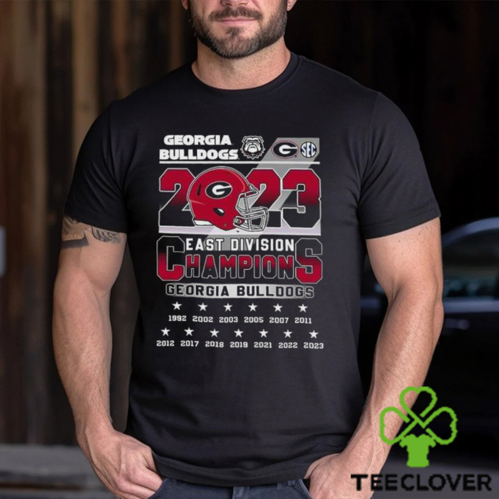 Georgia Bulldogs 2023 Sec East Champions T Shirt Georgia Bulldogs 2023 Sec East Champions T Shirt