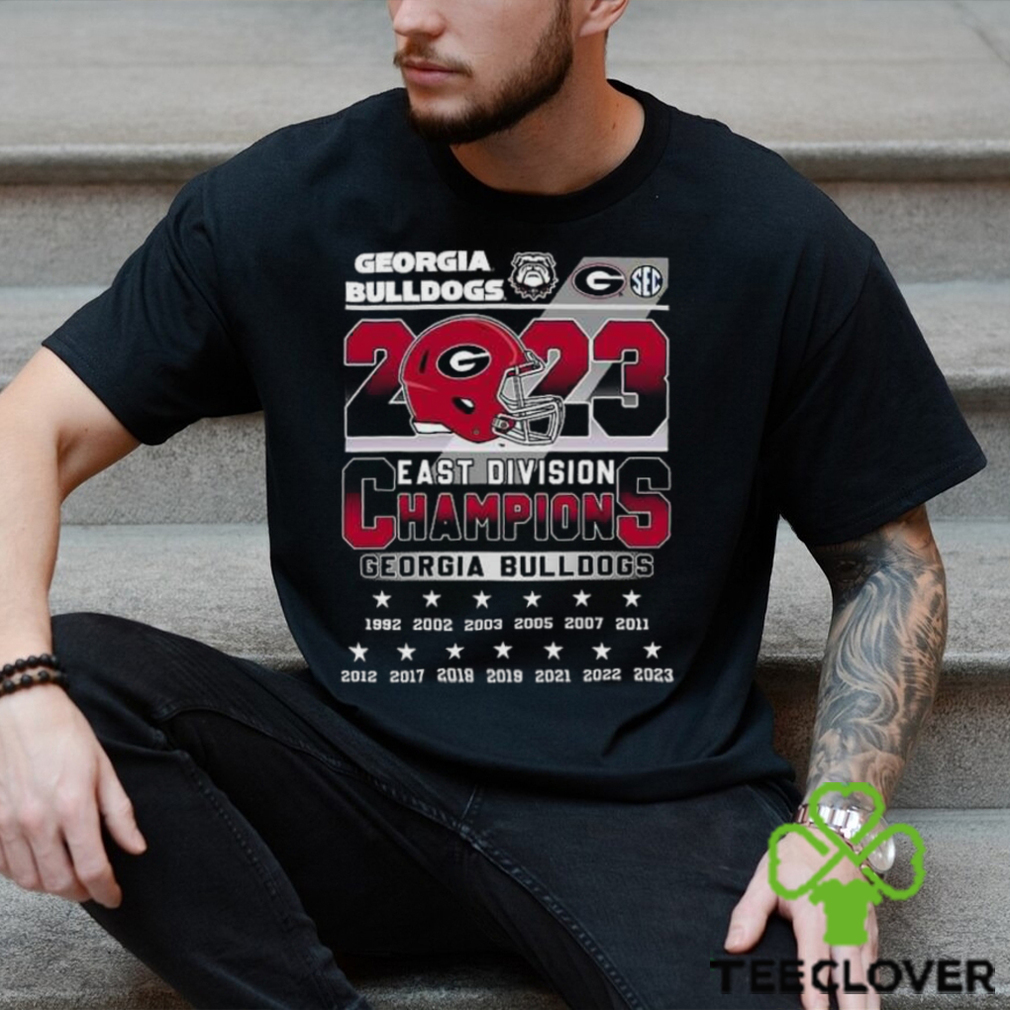 Georgia Bulldogs 2023 Sec East Champions T Shirt Georgia Bulldogs 2023 Sec East Champions T Shirt