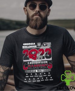 Georgia Bulldogs 2023 Sec East Champions T Shirt