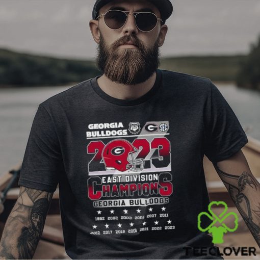 Georgia Bulldogs 2023 Sec East Champions T Shirt