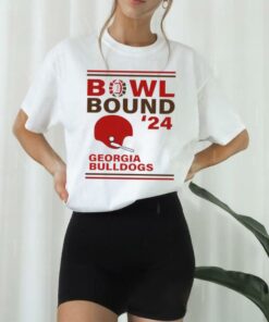 Georgia Bulldogs 2024 Bowl Bound Helmet Shirt