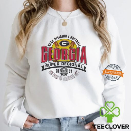 Georgia Bulldogs 2024 NCAA Division I Softball Super Regional shirt