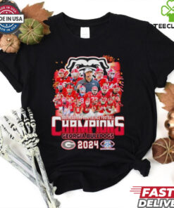 Georgia Bulldogs 2024 Southeastern conference football Champions shirt