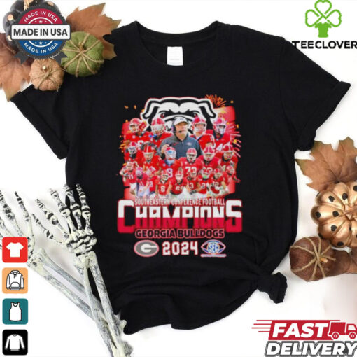 Georgia Bulldogs 2024 Southeastern conference football Champions shirt