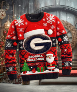 Georgia Bulldogs 2024 Ugly Christmas Sweater