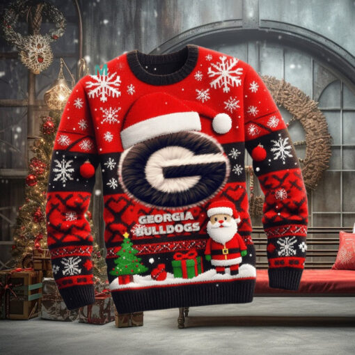 Georgia Bulldogs 2024 Ugly Christmas Sweater