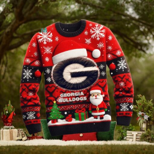 Georgia Bulldogs 2024 Ugly Christmas Sweater