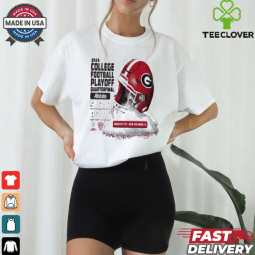 Georgia Bulldogs 2025 College Football Playoff Allstate Sugar Bowl January 1st New Orleans LA NCAA Bowl Games 2024 2025 T Shirts