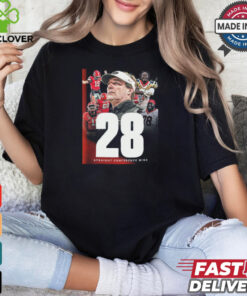 Georgia Bulldogs 28 Straight Conference Wins Shirt 2 Georgia Bulldogs 28 Straight Conference Wins Shirt