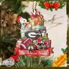 Clemson Tigers Stitch Christmas Ornament NCAA Custom With Stitch Ornament