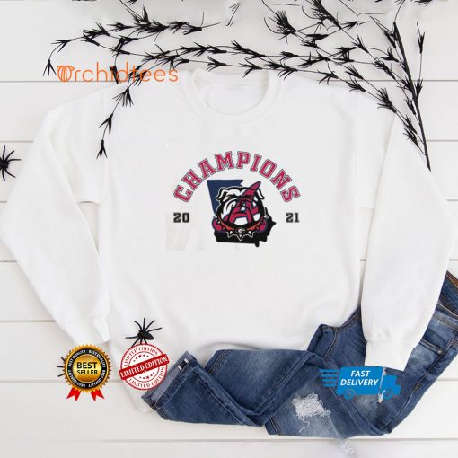 Georgia Bulldogs & Atlanta Braves Celebration National Championship World Series Shirt