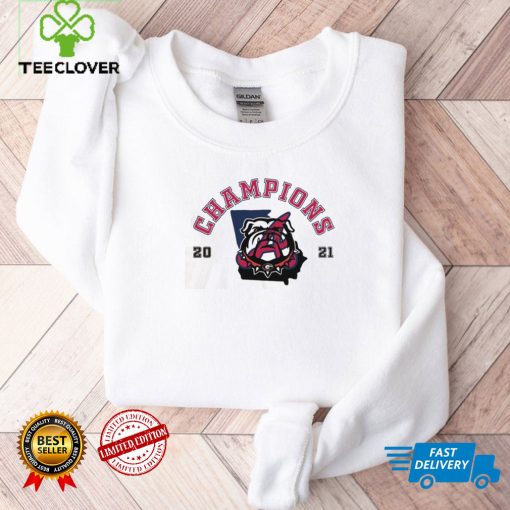 Georgia Bulldogs & Atlanta Braves Celebration National Championship World Series Shirt