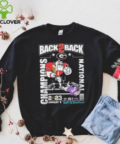 Georgia Bulldogs Back 2 Back CFP National Champions 2023 Shirt