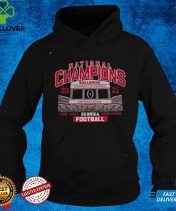 Georgia Bulldogs Blue 84 College Football Playoff 2021 National Champions Stadium Shirt
