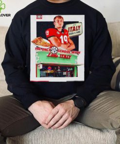 Georgia Bulldogs Brock Bowers Little Italy Pizza and Subs the only school with Little Italy shirt