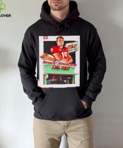 Georgia Bulldogs Brock Bowers Little Italy Pizza and Subs the only school with Little Italy shirt