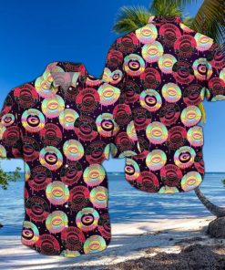Georgia Bulldogs CD Rainbow Pattern Hawaiian Shirt For Men And Women