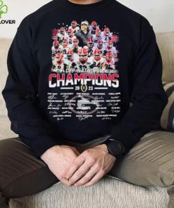 Georgia Bulldogs College Football Team 2023 CFP National Champions Signatures Shirt