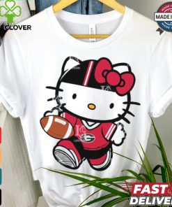 Georgia Bulldogs Cute Hello Kitty Football shirt