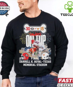 Georgia Bulldogs Dawgs On Top 30 15 Texas Final 2024 Shirt