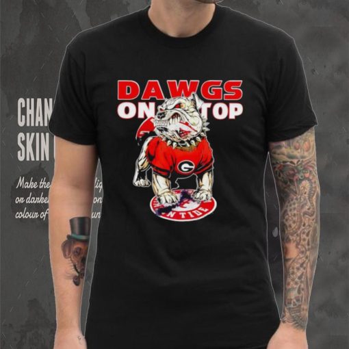 Georgia Bulldogs Dawgs on top hoodie, sweater, longsleeve, shirt v-neck, t-shirt