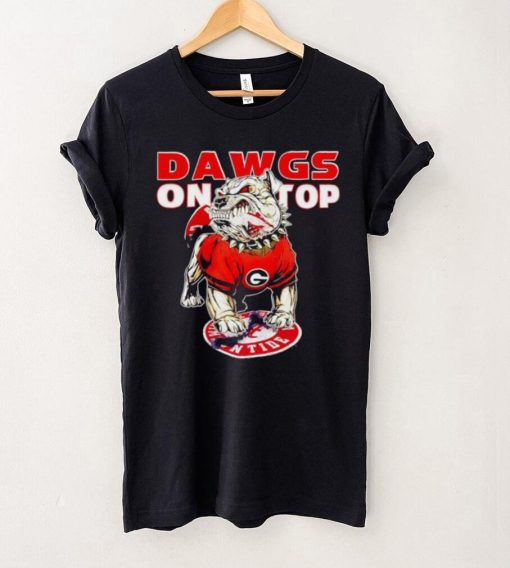 Georgia Bulldogs Dawgs on top hoodie, sweater, longsleeve, shirt v-neck, t-shirt