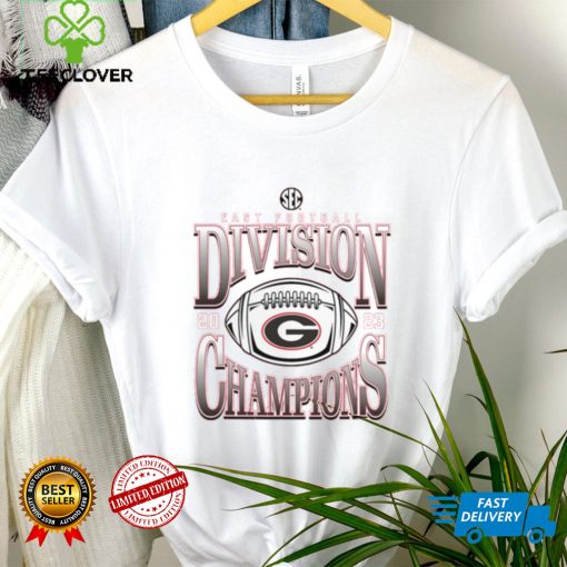 Georgia Bulldogs Fanatics Branded 2023 SEC East Football Division Champions Goal Line Stand T Shirt