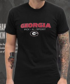 Georgia Bulldogs Fanatics Branded Personalized Authentic Pick A Sport T Shirt