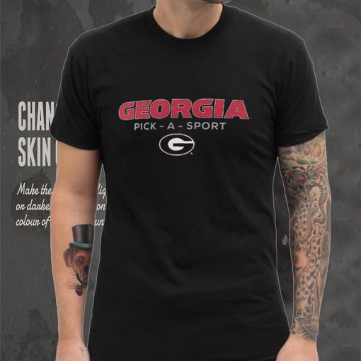 Georgia Bulldogs Fanatics Branded Personalized Authentic Pick A Sport T Shirt