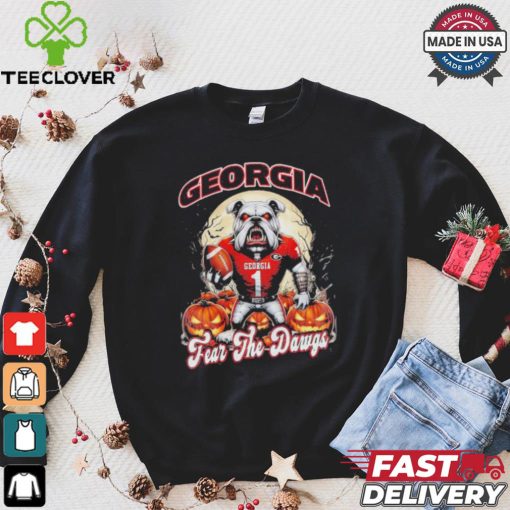 Georgia Bulldogs Fear The Dawgs Halloween Shirt