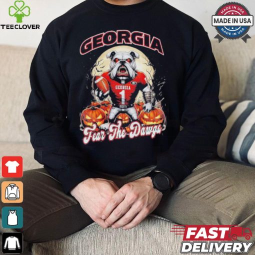 Georgia Bulldogs Fear The Dawgs Halloween Shirt