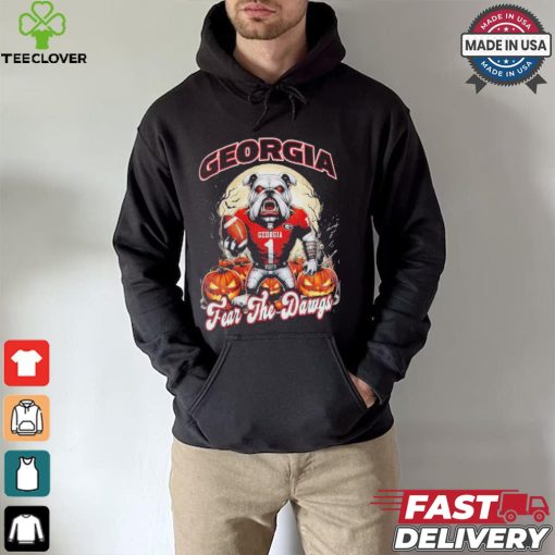 Georgia Bulldogs Fear The Dawgs Halloween Shirt