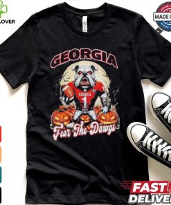 Georgia Bulldogs Fear The Dawgs Halloween Shirt
