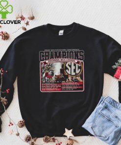 Georgia Bulldogs Football 2022 Southeastern Conference Champions Shirt