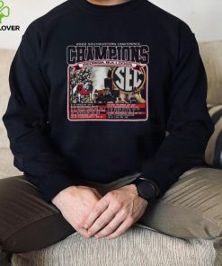 Georgia Bulldogs Football 2022 Southeastern Conference Champions Shirt