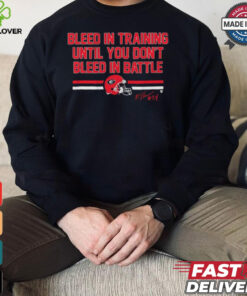 Georgia Bulldogs Football Malaki Starks Bleed in Training Until You Don’t Bleed In Battle Signature t shirt